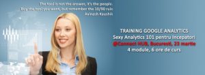 Sexy Analytics 101 pentru Incepatori, 23 Martie 2015 @ Connect HUB, Bucuresti