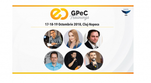 Ultima saptamana de oferta Early Bird la GPeC Trainings (Cluj-Napoca, 17 – 19 octombrie 2018)