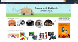 S-a lansat un site local Amazon, in Turcia