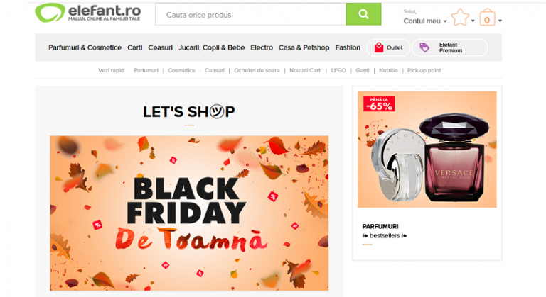 Elefant.ro estimeaza o crestere a CA de 15% in 2018
