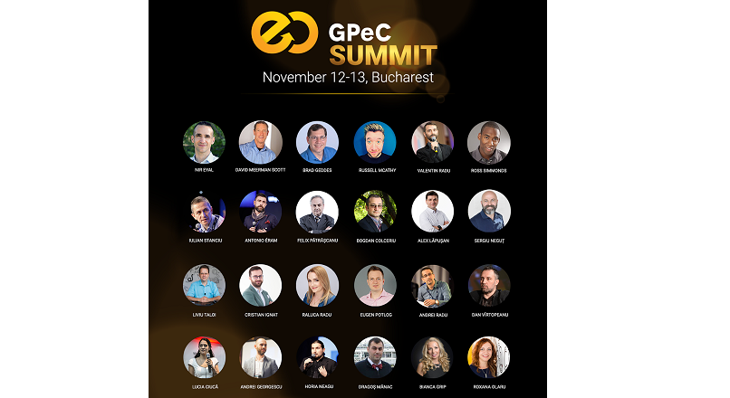 25+ speakeri de nota 10, la GPeC SUMMIT (12-13 noiembrie 2018)