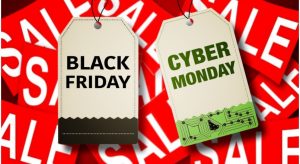SUA: Black Friday + Cyber Monday = 6,2 + 7,9 miliarde $