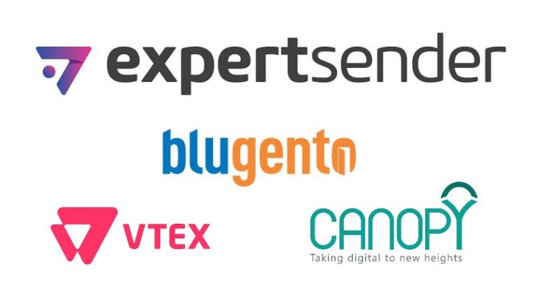 4 noutati e-commerce, de la ExpertSender, Blugento, VTEX si Canopy
