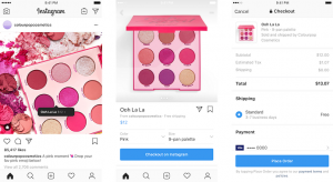 SUA: acum poti cumpara direct de pe Instagram