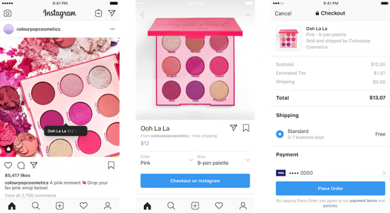 SUA: acum poti cumpara direct de pe Instagram