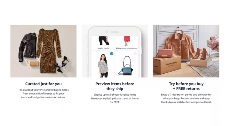 Amazon ofera membrilor Prime o alternativa la Stitch Fix