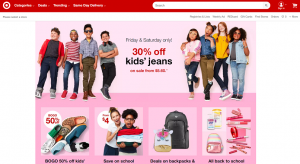 Vanzarile online ale Target, crestere de peste 25%, 5 ani la rand