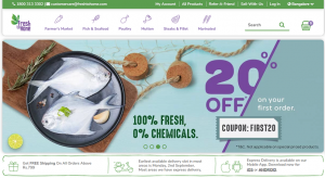 India: 20 milioane $, investiti in platforma e-commerce alimentara FreshToHome