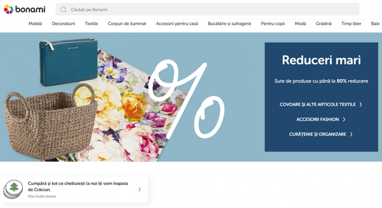 Bonami a implinit 3 ani pe piata online din Romania