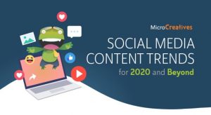 7 tendinte legate de continutul social media, pentru 2020 (infografic)