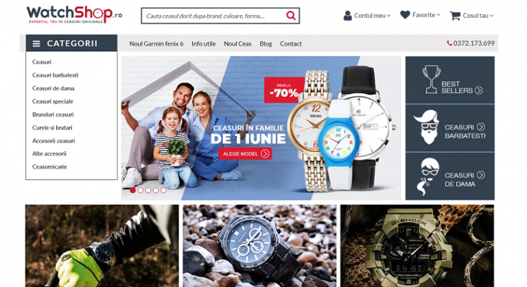 WatchShop.ro a redeschis showroom-ul din Bucuresti, intr-o noua locatie