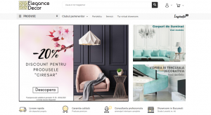 Elegance-Decor.ro: crestere de 50% YoY a CA in perioada pandemiei
