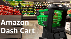 Amazon va lansa plata prin carucioare de cumparaturi Dash