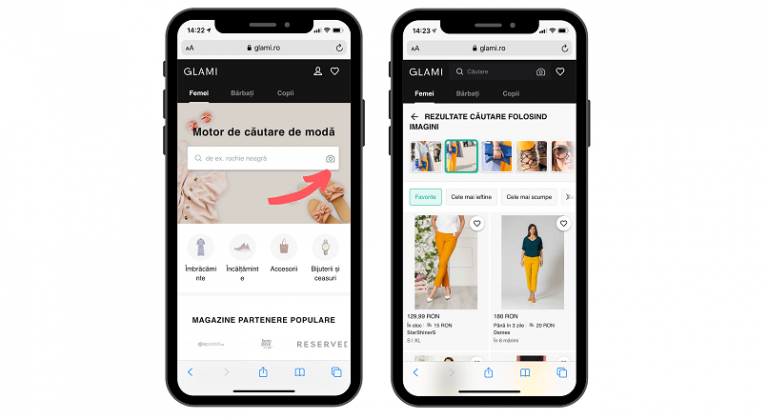 GLAMI.RO: cautarea vizuala via AI a dublat conversia magazinelor partenere