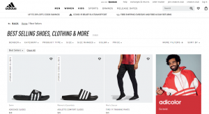 Actiunile Adidas arata bine datorita vanzarilor online