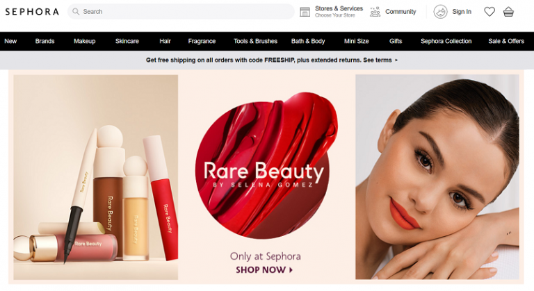 Investitiile Sephora in e-commerce au dat roade: 80% vanzari online, in pandemie