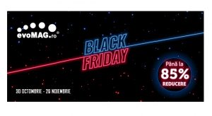 Black Friday 2020: traficul evoMAG.ro a crescut cu 50% YoY