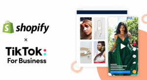 TikTok investeste in comertul social si bate palma cu Shopify
