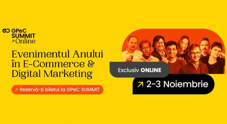 GPeC SUMMIT Online: ultimele zile de inscrieri Early Bird, cu discount!