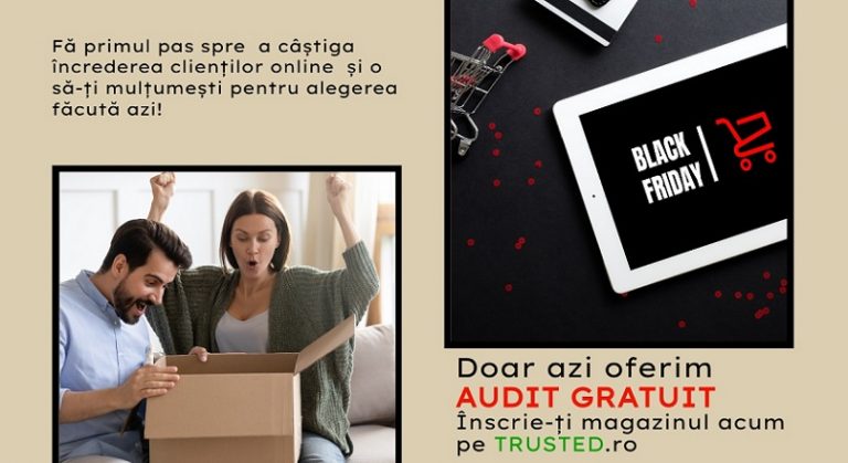 De Black Friday 2020, TRUSTED.ro iti da un audit gratuit