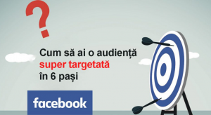6 pasi pentru a crea o audienta super targetata pe Facebook