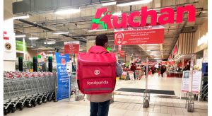 Auchan va livra cumparaturile online prin foodpanda Romania