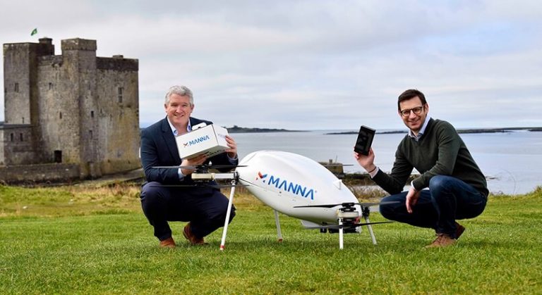Irlanda: Samsung va livra cu drona telefoane si ceasuri smart cumparate online