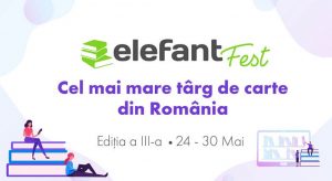 Incepe a treia editie a targului de carte online elefantFest (24-30 mai 2021)