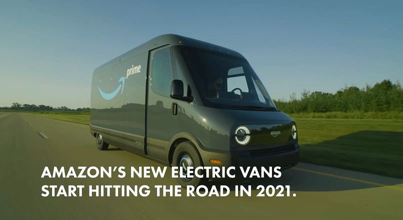 SUA: Amazon testeaza primele dube de livrare electrice, din flota de 100.000 (VIDEO)