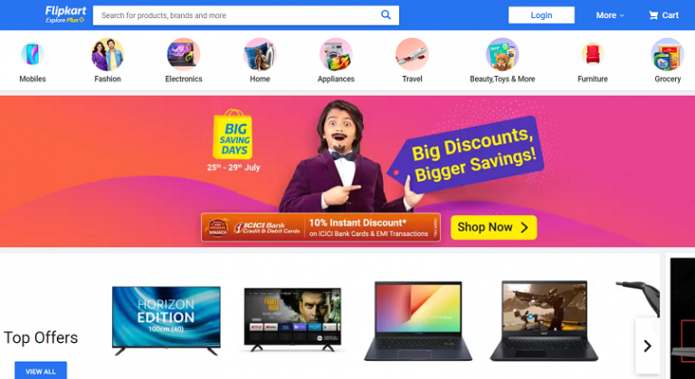 Flipkart.com isi propune o crestere dubla, in S2 2021, gratie creditului online Pay Later