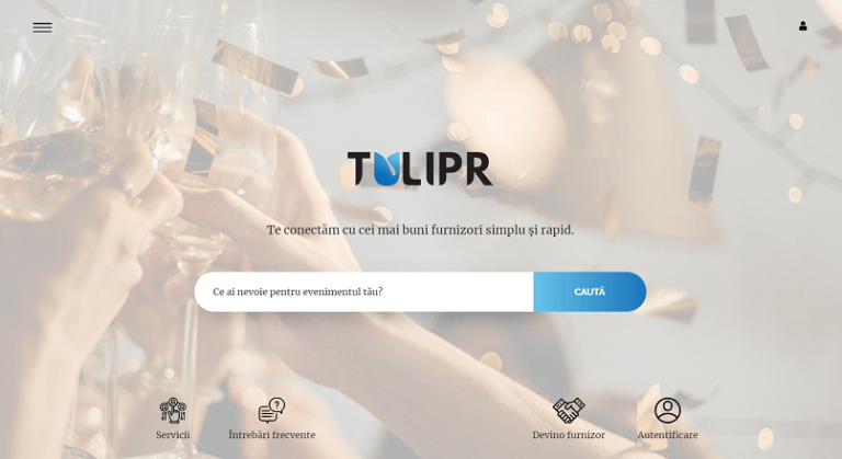 Investitie de 150.000 € in Tulipr.ro, platforma marketplace dedicata industriei evenimentelor