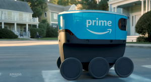 Amazon inlocuieste dronele cu roboti de livrare autonomi (VIDEO)