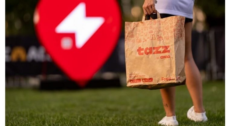 tazz by eMAG livreaza mancare la Electric Castle si lanseaza „puncte virtuale” de intalnire in toata tara