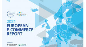 In 2020, comertul online european a valorat 757 miliarde € (+10% YoY) (raport)