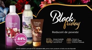 Black Friday 2021, la BottegaVerde.ro: reduceri de pana la 84%