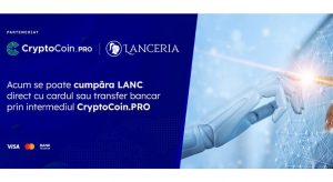 Criptomoneda romaneasca LANC poate fi cumparata cu un card bancar, in peste 180 de tari