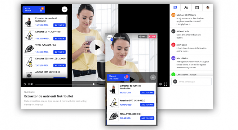 Oveit anunta integrarea cu Shopify, pentru Streams.Live (prima solutie de live stream shopping din Romania)