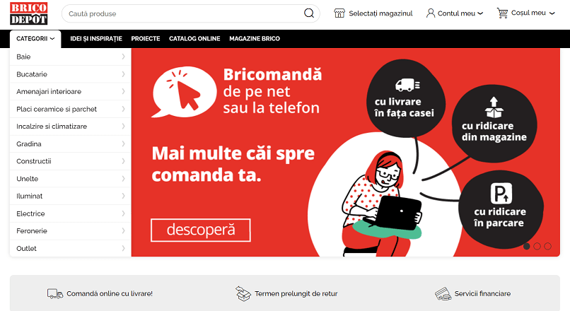 Zitec a dezvoltat noul site BricoDepot.ro, pe platforma Magento 2 Commerce Cloud