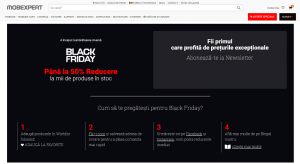 Black Friday 2021, pe Mobexpert.ro: 11 zile, cu reduceri de pana la 50%, la mii de produse