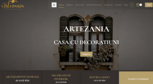 Artezania.ro vrea sa ajunga la 20% cota din piata de aranjamente florale, in 2 ani