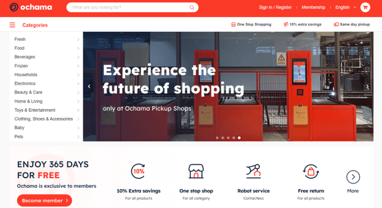 Chinezii de la JD.com au deschis magazine robotizate in Europa