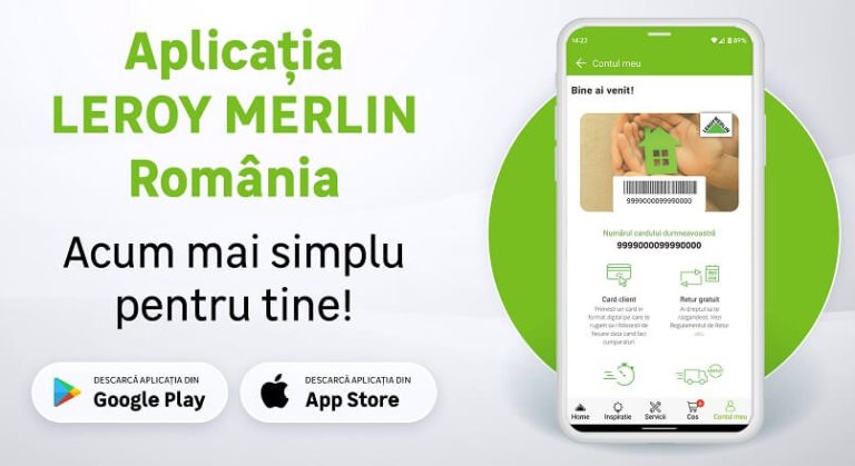 Leroy Merlin si-a lansat propria aplicatie mobila