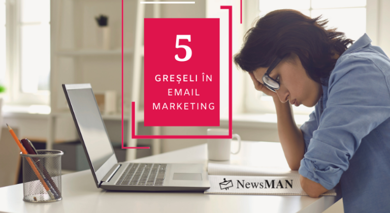greseli in email marketing