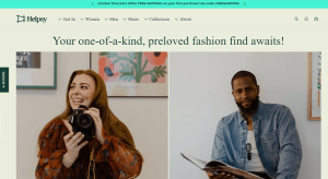 Helpsy.com vinde online imbracaminte second-hand, fara drept de retur