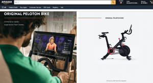 Peloton vinde echipamente de fitness pe Amazon