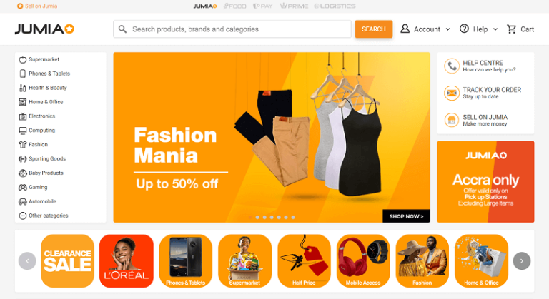 Cea mai mare companie e-commerce din Africa livreaza cu drona
