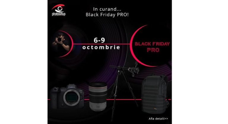 Black Friday 2022, la Photosetup.ro: 6-9 octombrie si in noiembrie