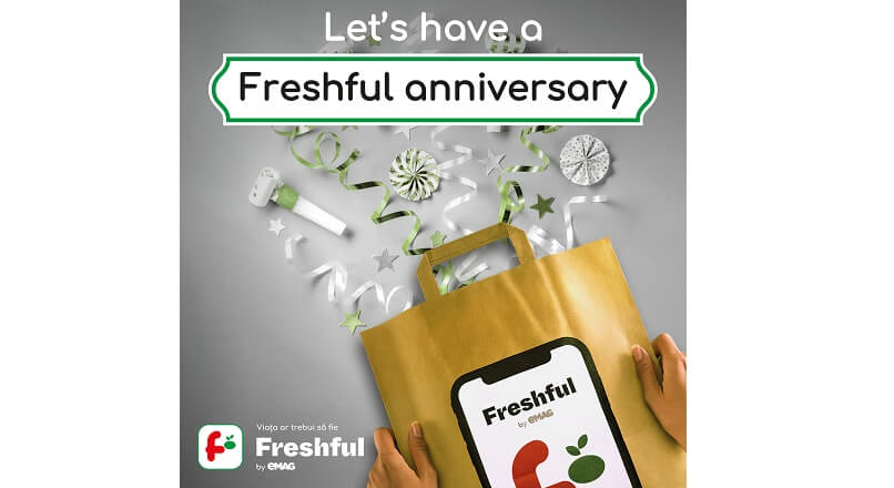 1 an Freshful.ro by eMAG, in cifre (infografic)