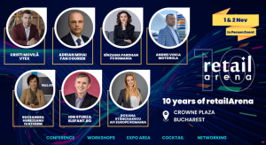 Descopera totul despre retail, la retailArena 2022 (1-2 noiembrie, Bucuresti)!