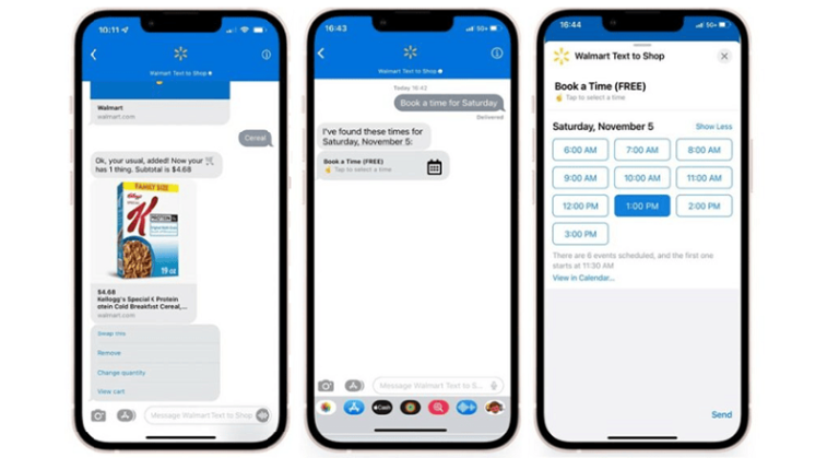 Walmart a lansat un serviciu de cumparaturi online via SMS